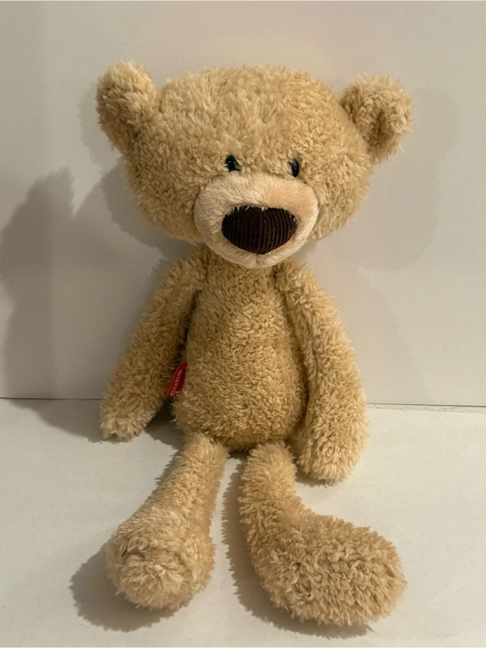 Gund Cream Plush Teddy Bear Soft Cuddly Stuffed Animal